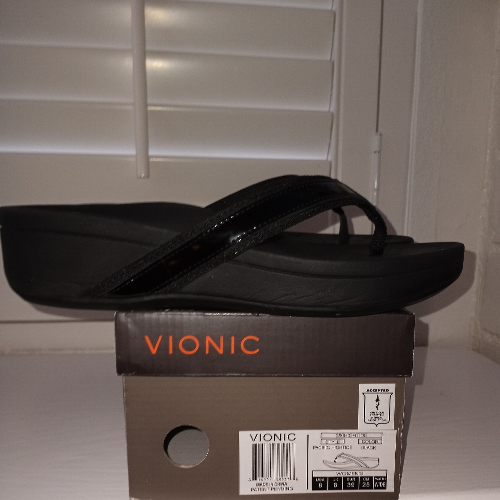 Vionic Pacific Hightide Platform Thong Sandal WIDE